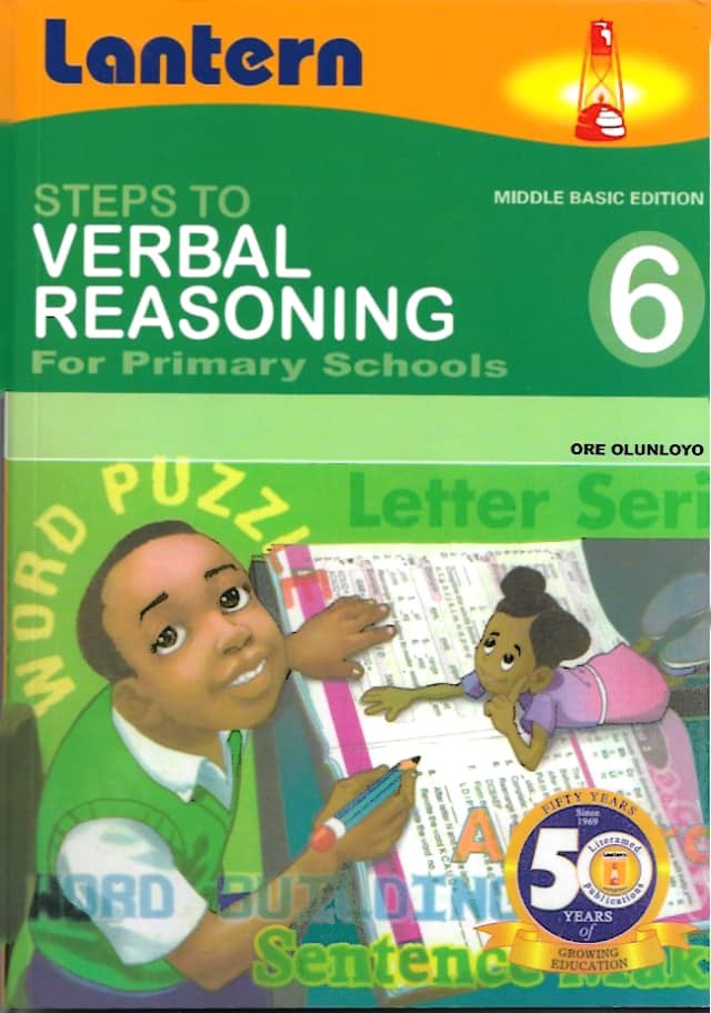 lantern steps to verbal reasoning for primary schools book 6