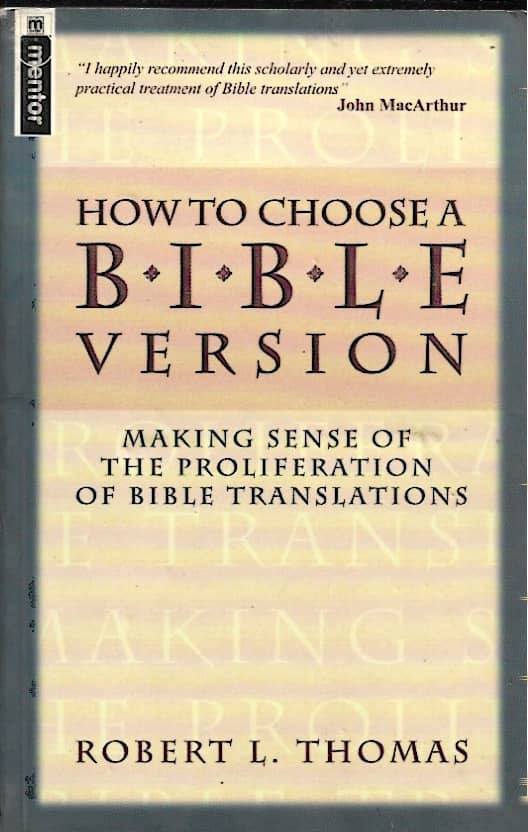 How to Choose a Bible Version
